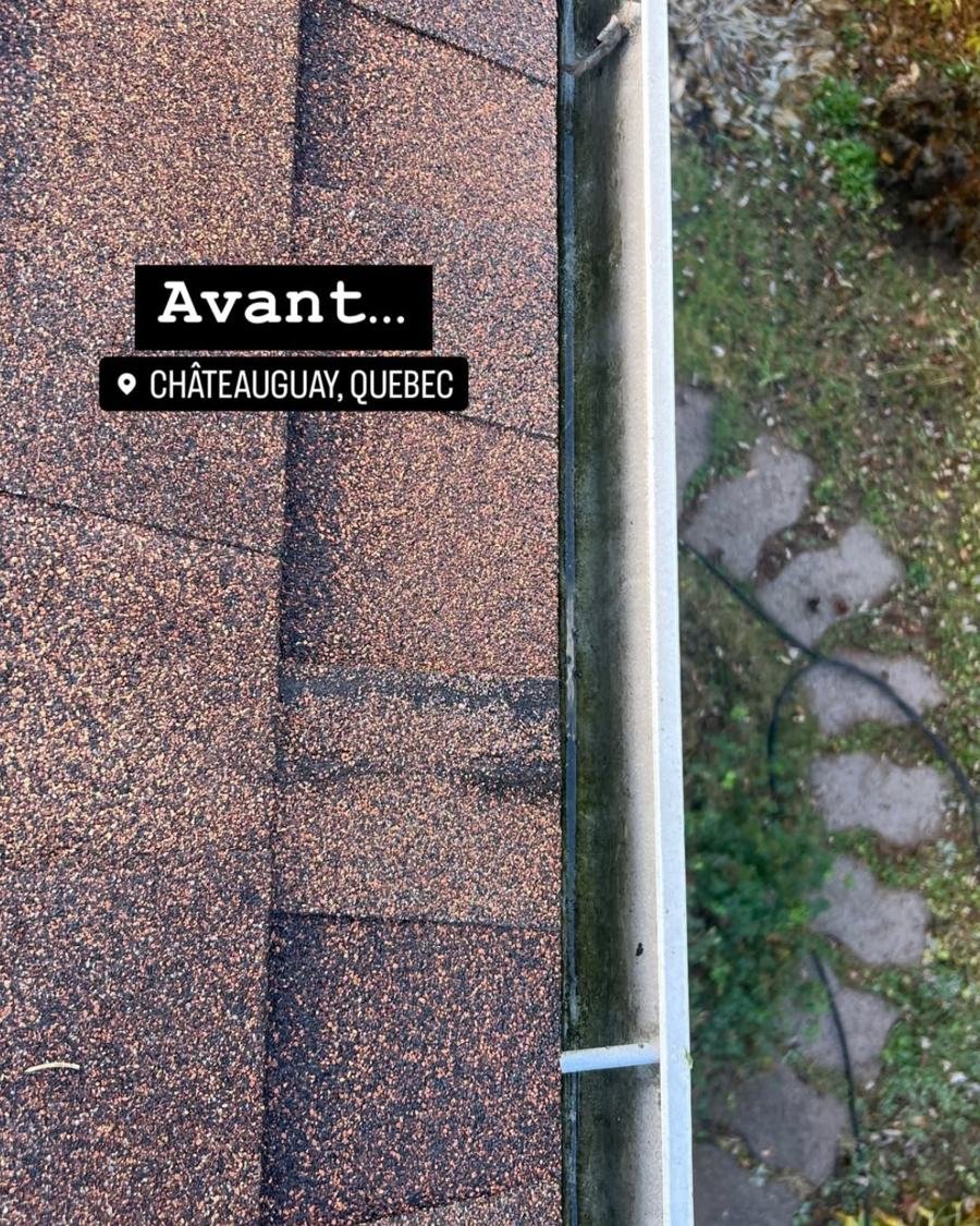Gouttière, Châteauguay avant
